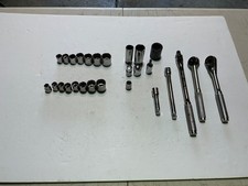 Allen Brand ratchets, sockets, extensions, breaker bar 27 pcs USA all for $50