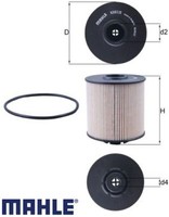 Mahle KX67/2D Kraftstofffilter Kraftstoffilter FüR Mercedes-Benz