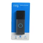 Ring Battery Doorbell Newest Model Retinal 2K Wide-Angle Video 6x Zoom Grey NEW!
