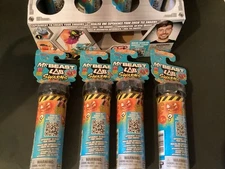 MR BEAST LAB SWARMS ATOMIC SERIES LOT OF 4 TEST TUBES