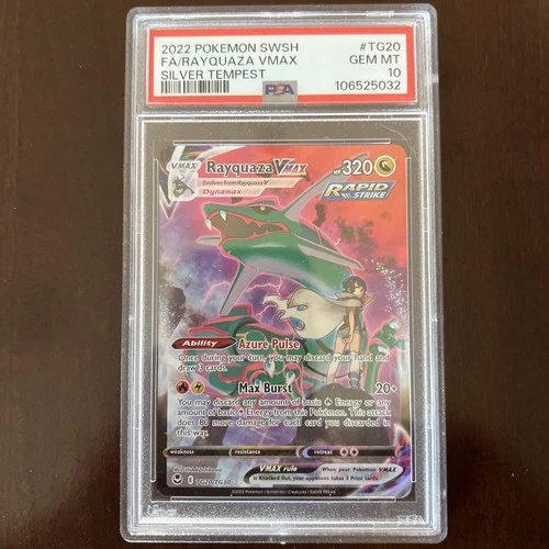 Rayquaza VMAX TG20/TG30 Swsh12: Sword & Shield PSA 10