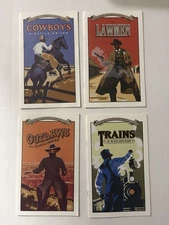 Westward Expansion Series No. 3,4,5,6 Cowboys  