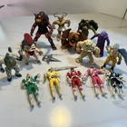 Vintage Mighty Morphing Power Ranger Flip Heads: Bandai’s 1993/94 Lot Of 14