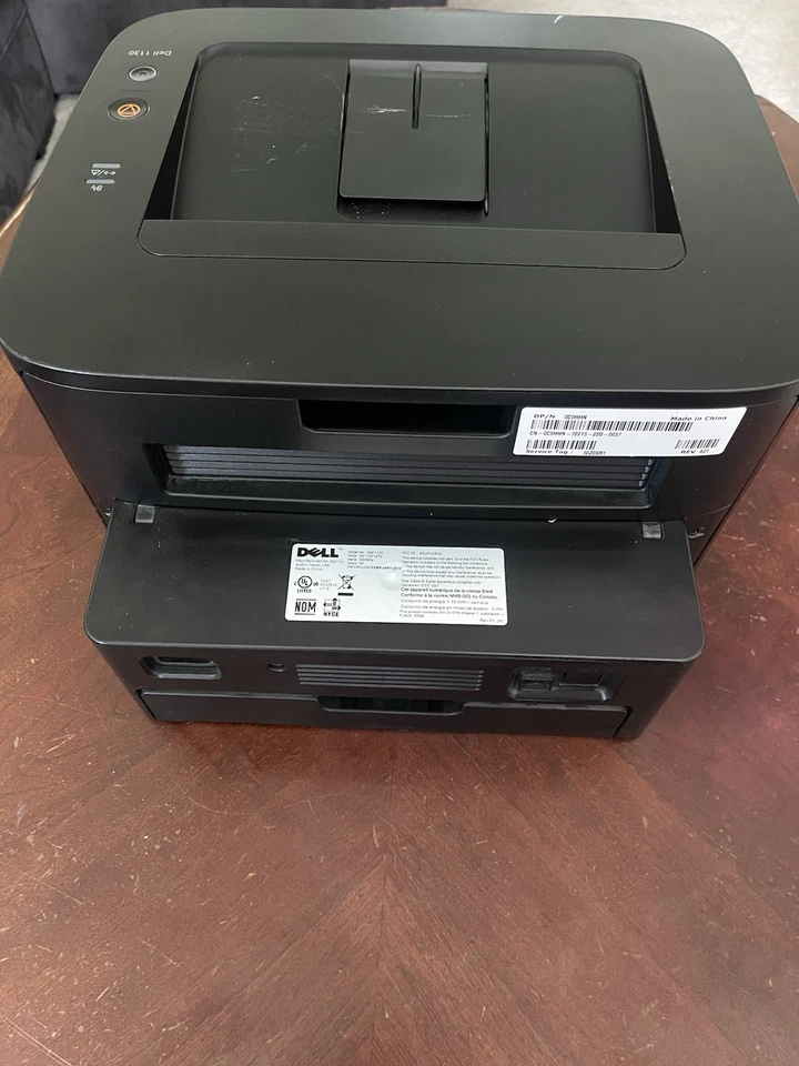 Dell 1130 Standard Laser Printer Mono w/ USB - Image 2 of 4
