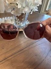 Vintage Rodenstock Germany 1960 Eyeglasses Rose Plastic Rose Glass