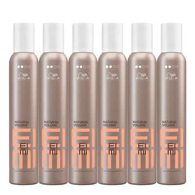 Wella EIMI Natural Volume Styling Mousse 500ml X6