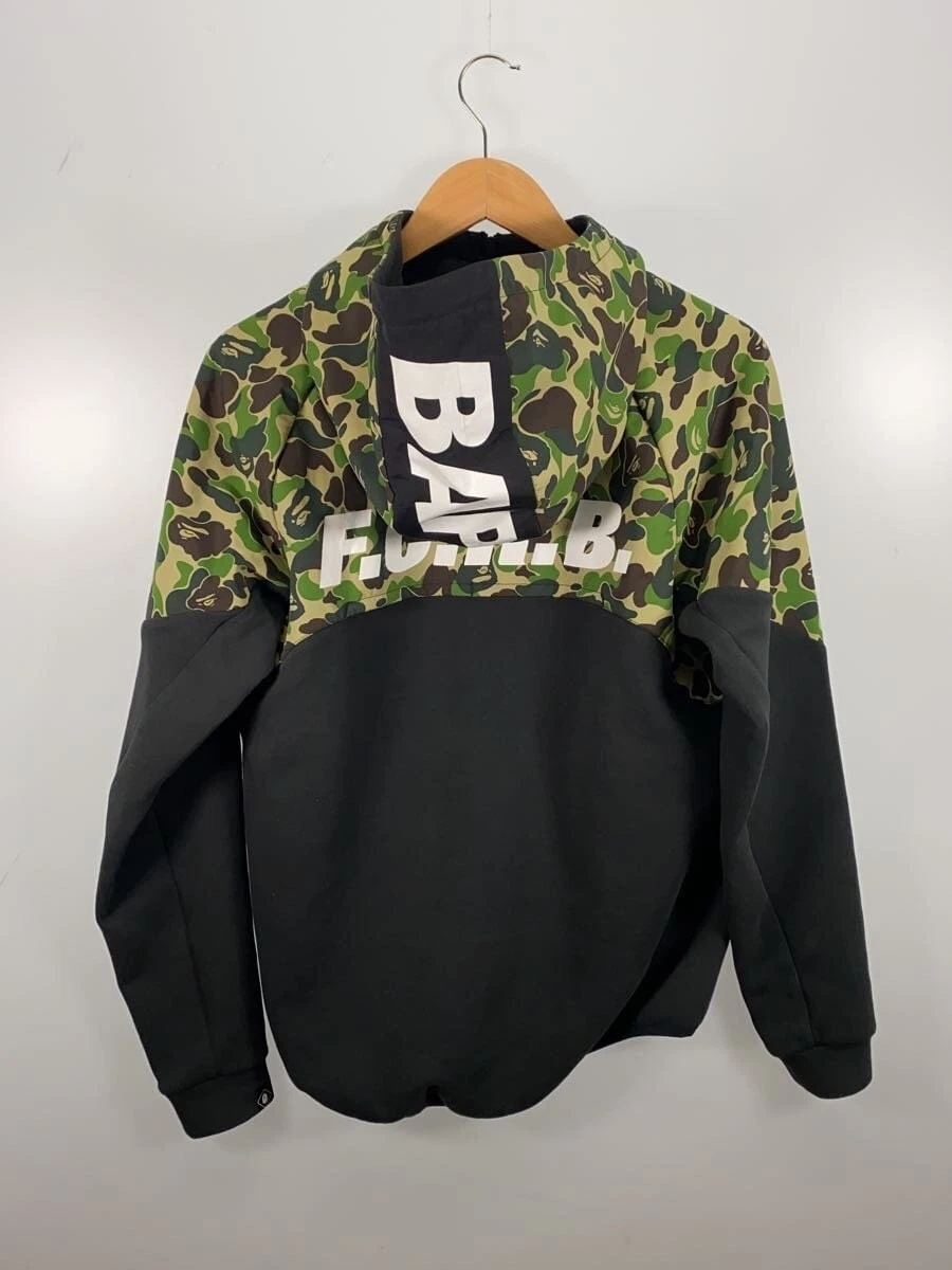 A BATHING APE (BAPE) F.C.R.B.(F.C.Real Bristol) × A BATHING APE Felpa con cappuccio verde S usata