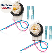 Headlight Wiring Harness Socket 3056 3156 3157 LED Connector Plug for Select GM