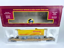 MTH Premier  20-95281 TTX O Scale Husky Stack Car Intermodal DHL & MOL
