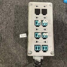 Panduit FDME8RG, 8-Port DIN Rail Fiber Patch Panel