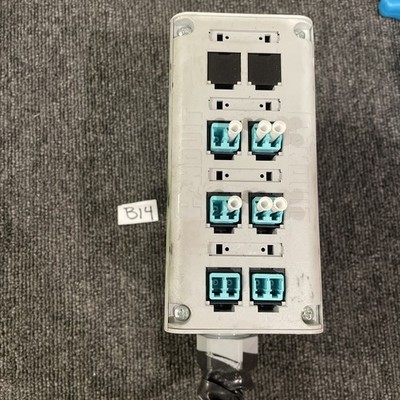 Panduit FDME8RG, 8-Port DIN Rail Fiber Patch Panel