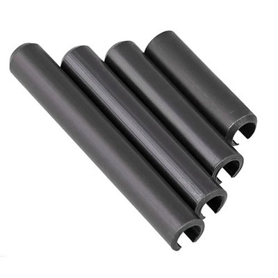 Ø 8mm 10mm 12mm Schlitz Spannstifte Spannhülsen 65Mn Stahl Schwarz DIN1481