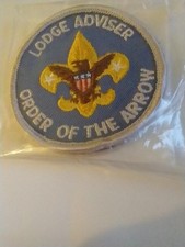 BSA, Lodge Advisor Position Patch, , Blue Bac...