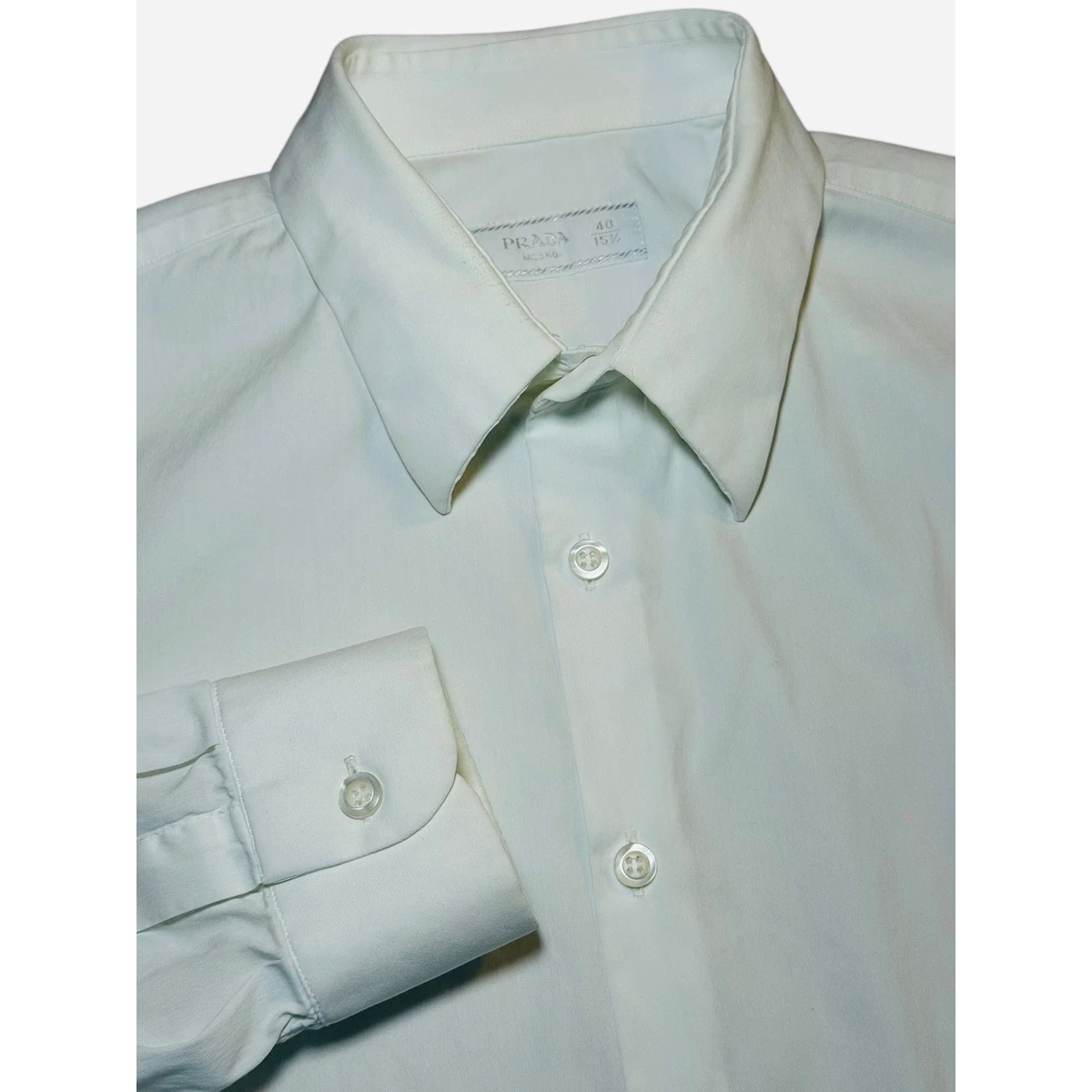 PRADA White Dress Shirts for Men for sale | eBay