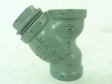 191749 Old-Stock; Mueller Steam 50-580-01 Y-Strainer; 1/2"NPT; 1/4"NPT; 600SWP