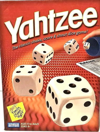 Yahtzee - The Classic Shake Score & Shout Dice Game - Family Night - Complete