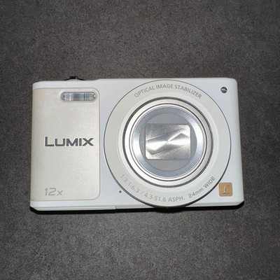 Panasonic Lumix DMC-SZ10 White Digital IR Camera Compact