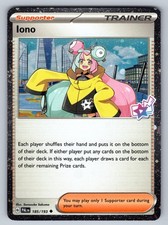 Iono - (Cosmo Foil) Holo Promo Miscellaneous Cards & Products 185/193 NM