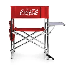 Coca-Cola Enjoy Coke Sports Chair with Side Table, Beach Chair, Camp Chair fo...