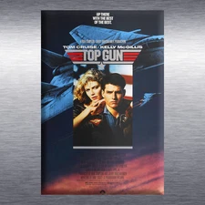 Top Gun Movie Poster High Quality Magnet