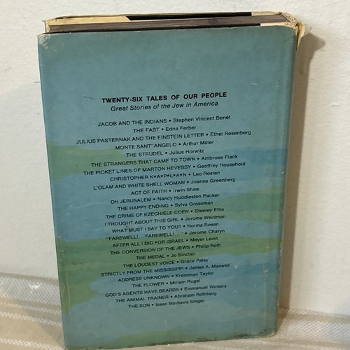 Tales of Our People: Great Stories of the Jew in America 1969 FIRST PRINTING - Picture 2 of 8