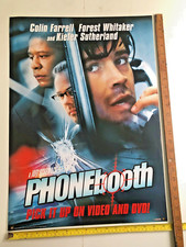 PHONEBOOTH -2002 Colin Farrell Katie Holmes Kiefer Sutherland Poster DVD Release