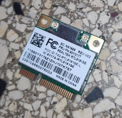 Realtek RTL8191SE PCI Express Wireless WiFi Network Card 54 Mbps 802.11bgn