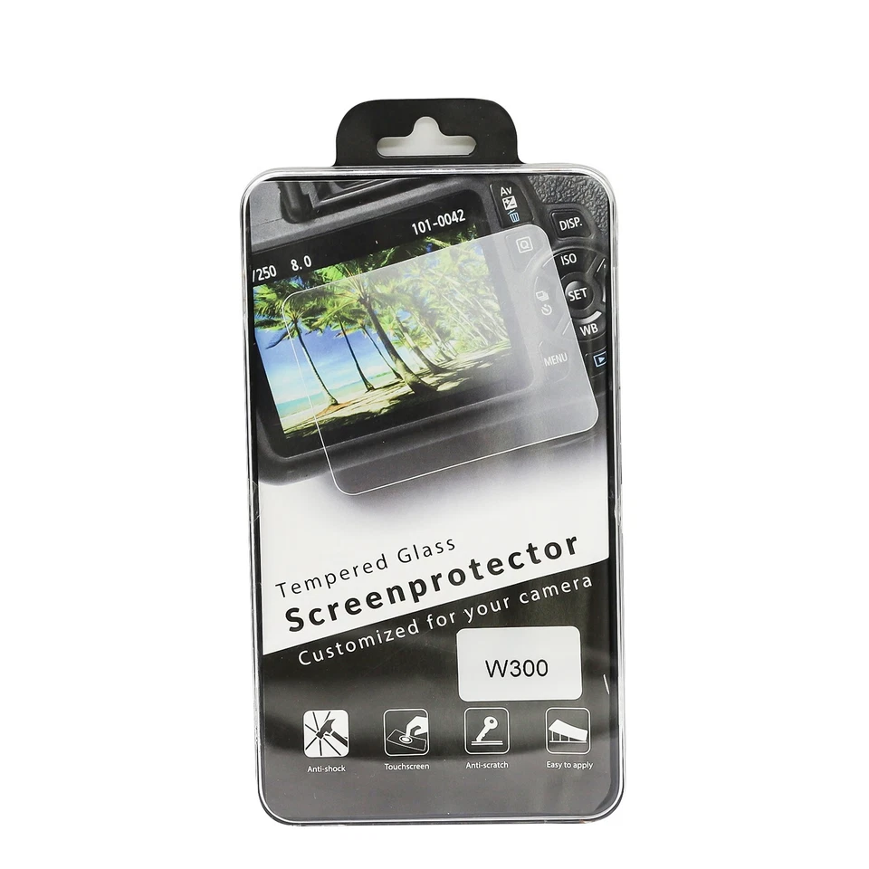 Optical Tempered Glass Camera LCD Screen Protector Film For Nikon Coolpix W300 - Image 2 of 4