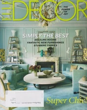Elle Decor November 2015 Super Chic! Simply The Best (Magazine: Home Decor)