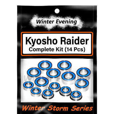 Winter Evening - for Kyosho Raider (14 Pcs Rubber Sealed Bearings Kit)