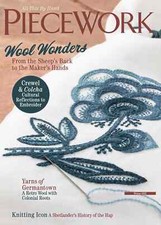 PIECEWORK MAGAZINE  WINTER 2022  WOOL WONDERS