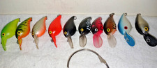 10-3'' CRANKBAIT BODIES WITH BUBBLE MAKE VENTS NO HOOKS