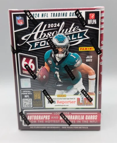 New 2024 Panini Absolute Football NFL Red Blaster Box 66 Cards Sealed