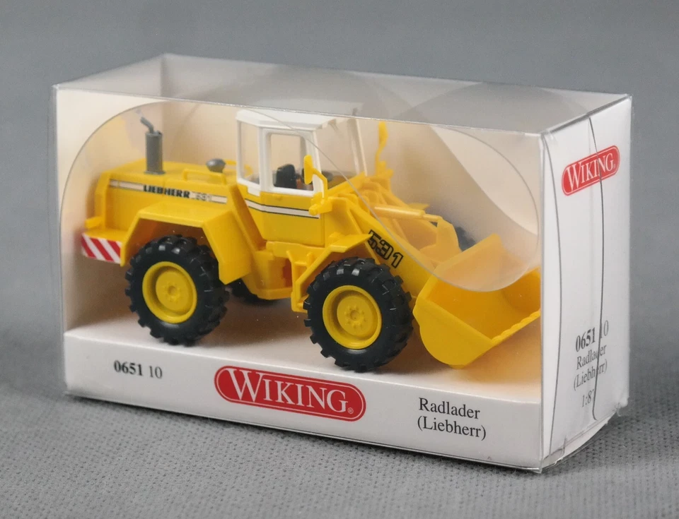 WIKING 065110/0651 10 H0,1:87 - Radlader (Liebherr) - rapsgelb NEUHEIT 2024! - Bild 3 von 4