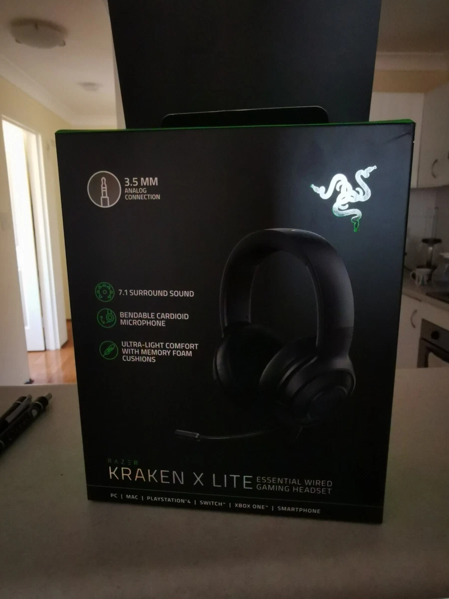 Razer Kraken X Multi-Platform Wired Gaming Headset - Black 