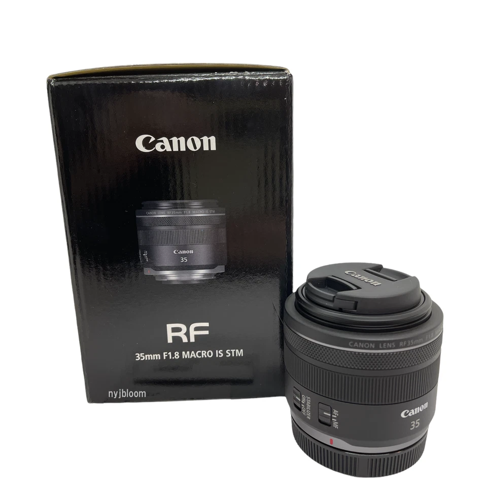 New CANON RF 35mm f1.8 IS Macro STM Lens for Full-frame Mirrorless DigitalCamera - Image 2 of 4