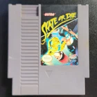 Skate or Die NES Loose Cartridge, Tested, Clean Pins, Good Label Condition
