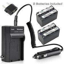Kastar F770 Battery Charger for HDR-AX2000 HDR-FX1 HDR-FX7 HDR-FX1000 HVL-LBPB
