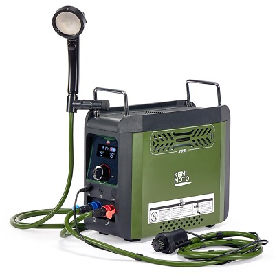 #ad #ad Portable Shower Propane Water Heater W Pump for Outdoor Camping Hunting Cleaning $256.28