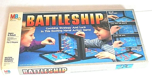 Vintage 1984 Battleship Game 4730 Milton Bradley - 100% Complete Strategy Game
