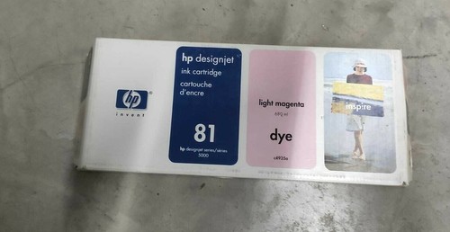 Original Menge HP 81 Farbtintenpatronen 680ml für Designjet 5000 5500 - MwSt. inkl. - Bild 9 von 12