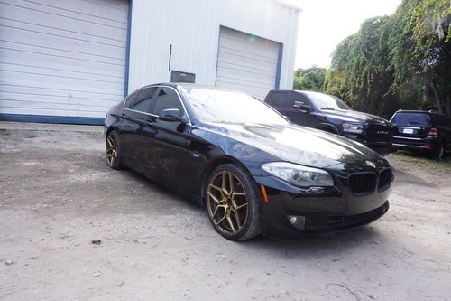2011-2016 bmw 528i 535i 550i f10 rear left driver side door fixed glass oem - Picture 11 of 12