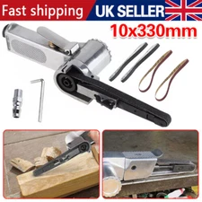 Air Belt Sander 10mm 330mm Sanding Buffing Assorted Vehicle Pneumatic tool ~