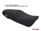 SEAT COVER for YAMAHA XSR 900 ('16-'21) Motok Padded Look with Logo