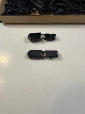 50pcs-Nylon Cord End Tips Zipper Pull Tabs Shoe Lace End Clips