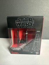Star Wars Black Titanium Series Kylo Ren   s Command Shuttle Spaceship by Hasbro
