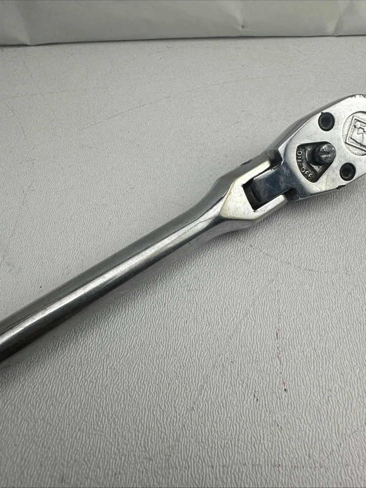 Armstrong Tools 3/8” Drive Flex Head Ratchet Chrome 11-974 Made In USA Read Desc - Image 4 of 4