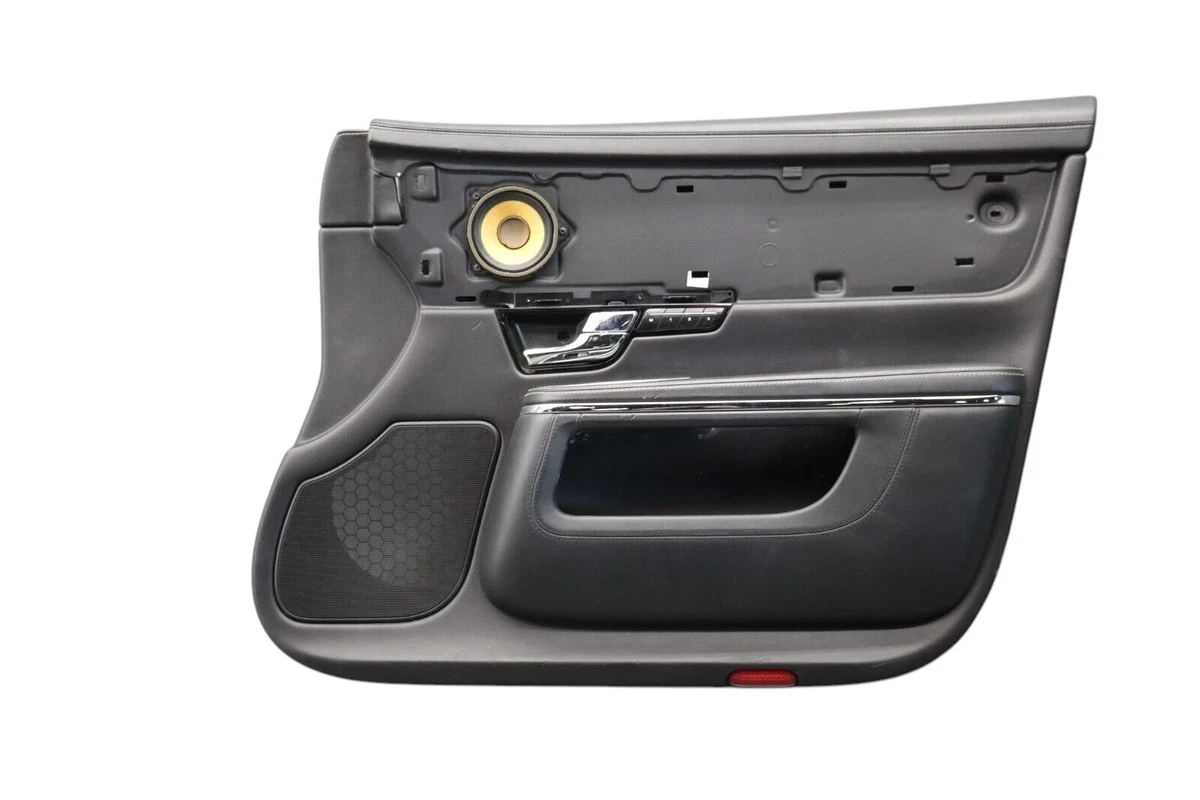 Vassoio Portaoggetti Per Console Centrale Jaguar XJ XJL X351 2010-2019 - Organizer In ABS Nero, Antiscivolo