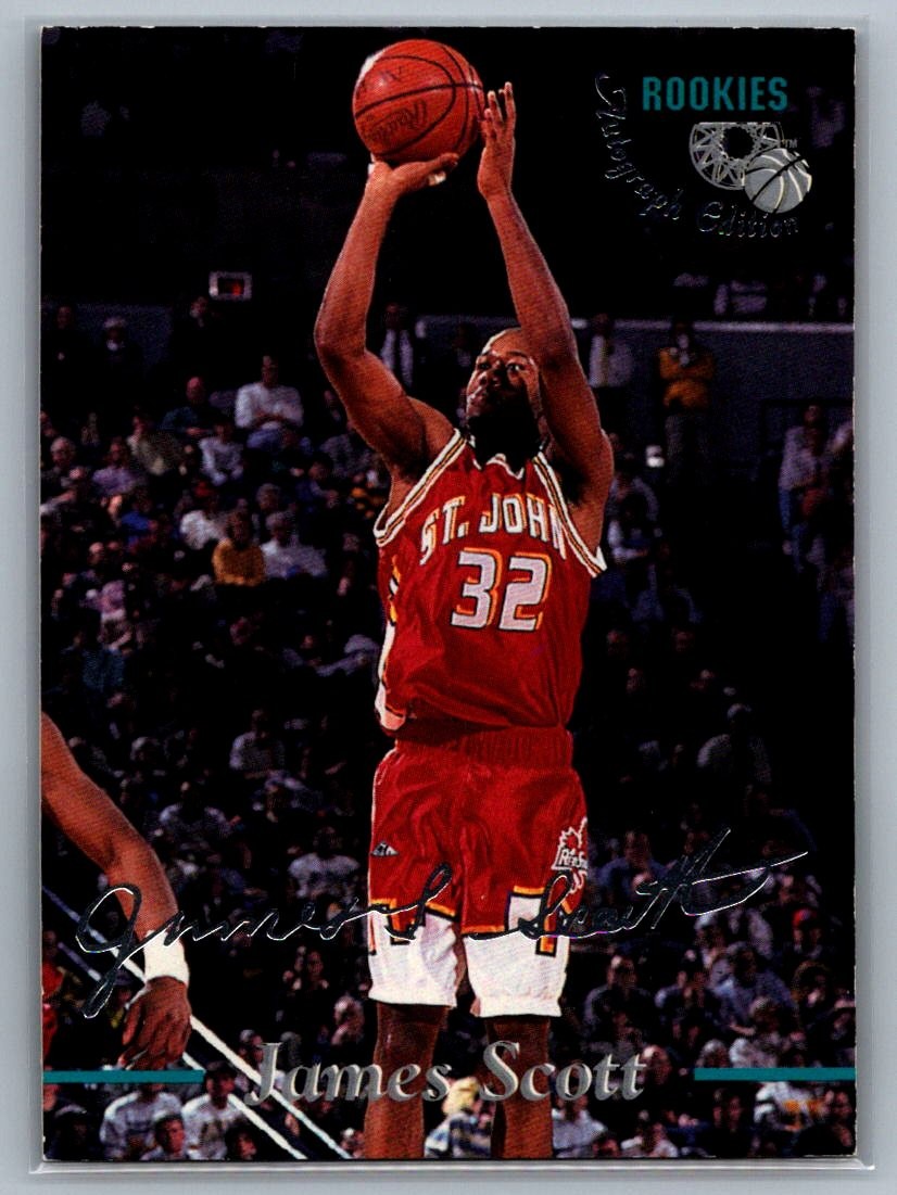 1995 Classic Rookies #74 James Scott Autograph Edition