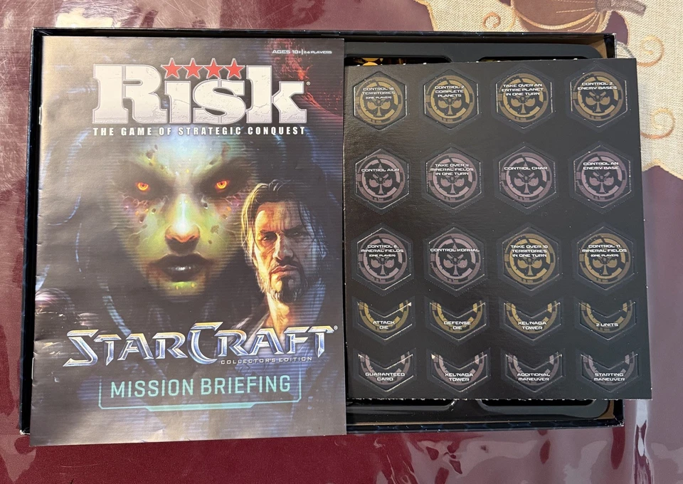 Rare RISK STARCRAFT Collector's Edition Strategy Board Game Complete Blizzard - Image 3 of 3
